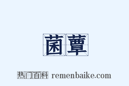 菌蕈是什么意思的图片